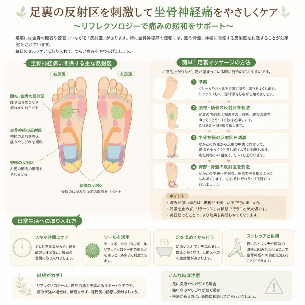 自宅でできるリフレクソロジー