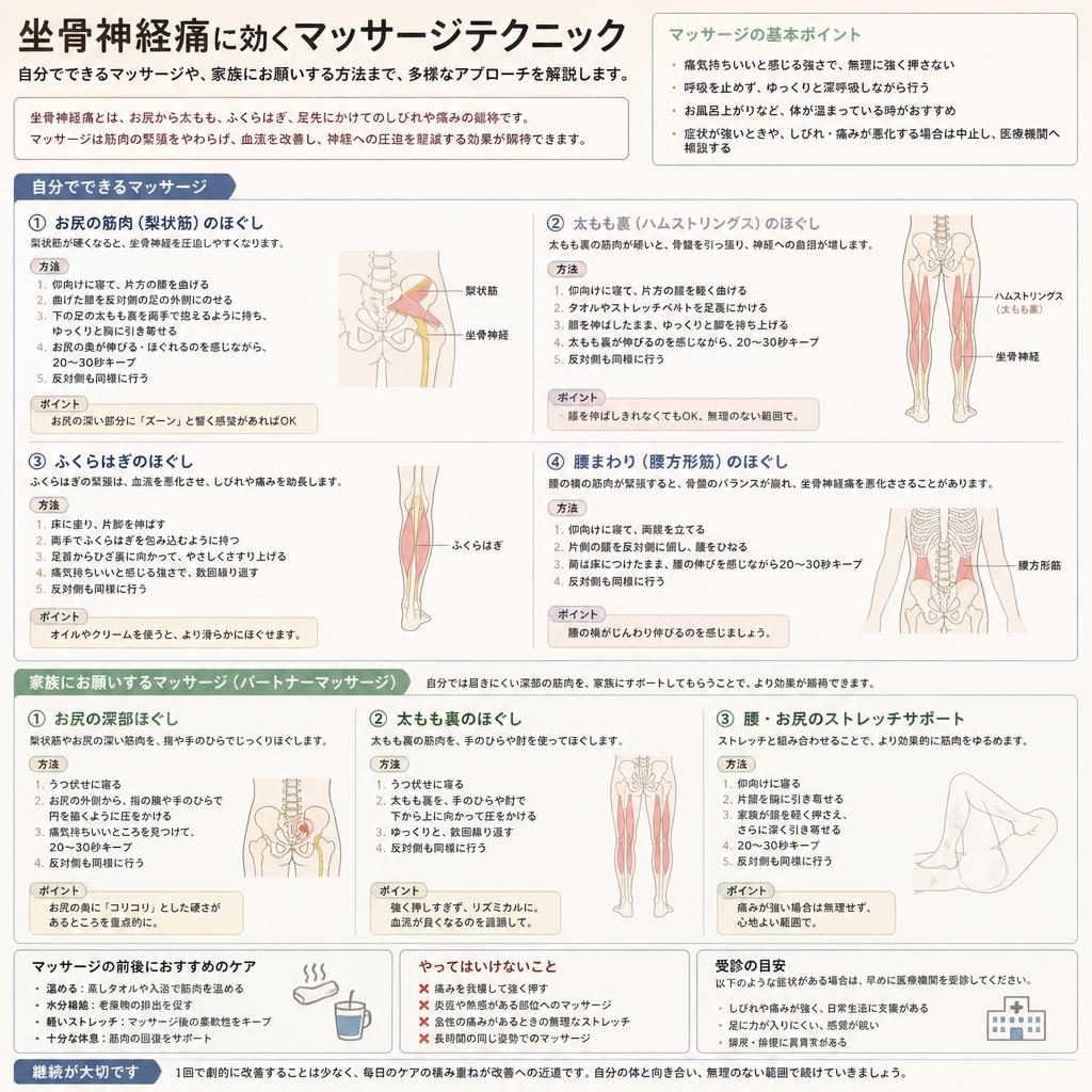 マッサージの効果とテクニック