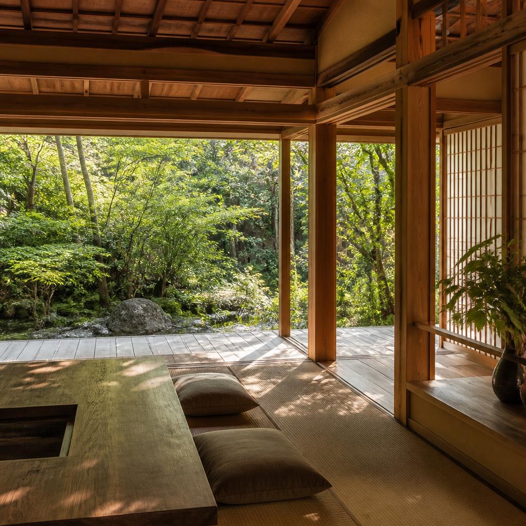 日本家屋の温もり
