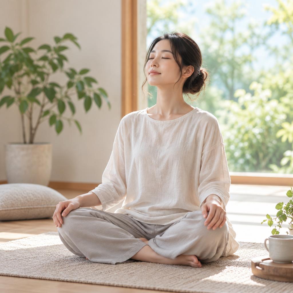 深呼吸で、心と体に「休んでいいよ」の合図を